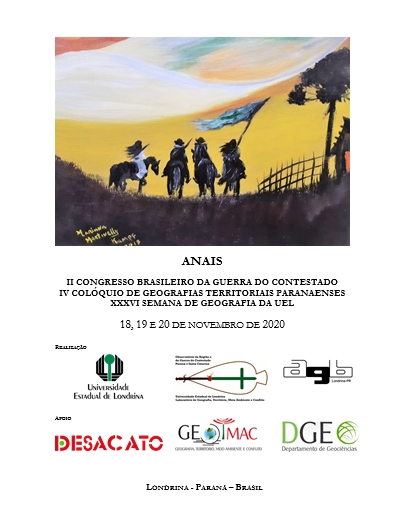 					Visualizar v. 2 (2020): Anais do II Congresso da Guerra do Contestado
				